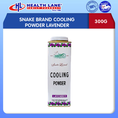 SNAKE BRAND COOLING POWDER LAVENDER 300G